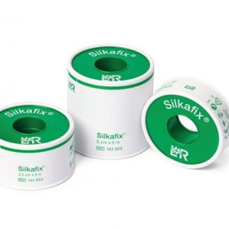 SILKAFIX Heftpflast 1.25cmx9.2m w Schutzri 24 Stk x 2Stk