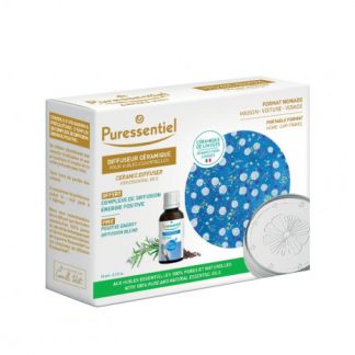 Puressentiel Weihnachtsbox Keramikduftstein positive Energie 10ml gratis
