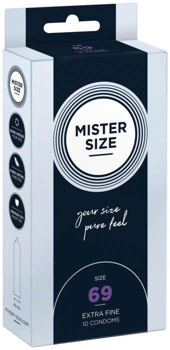MISTER SIZE 69 Kondom Box 10 Stk