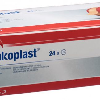 Leukoplast Fixierpflaster 9.2mx1.25cm hautfarbig ohne Schutzring 24 Stk