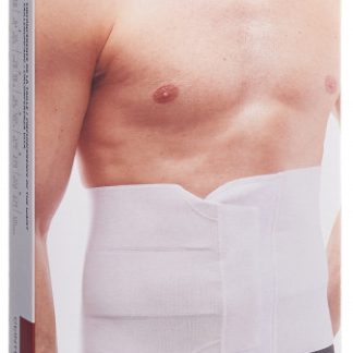 GIBAUD Bauchgurt elastisch Gr3 91-105cm weiss