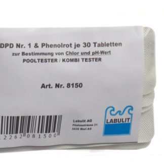 Labulit Pool Tester refill (30 chlor+30 PH) 60 Stk