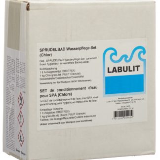 Labulit Sprudelbad Wasserpflegeset Chlor Karton 2 kg