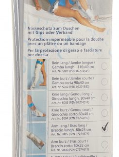 Illa Dusch Schutzfolie 80x25cm Arm Btl 5 Stk