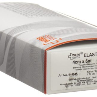 WERO SWISS Elasticolor Elastische Binde 5mx4cm blau 10 Stk