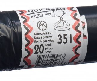 POWERBAG Kehrichtsäcke QuickBag 35lt OKS Rolle 20 Stk