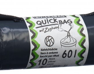 POWERBAG Kehrichtsäcke QuickBag 60lt OKS Rolle 10 Stk