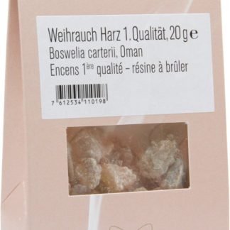farfalla Räucherung Weihrauch 1 Qualität 20 g x 2Stk
