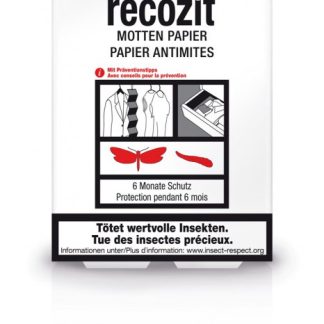 Recozit Mottenpapier 2 x 10 Stk