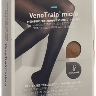 VENOTRAIN MICRO A-TU KKL2 M plus/long geschlossene Fussspitze caramel 1 Paar
