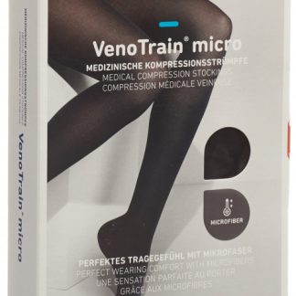 VENOTRAIN MICRO A-TU KKL2 M plus/long geschlossene Fussspitze schwarz 1 Paar