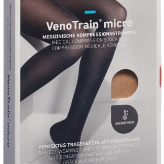 VENOTRAIN MICRO A-T KKL2 M plus/long geschlossene Fussspitze creme 1 Paar