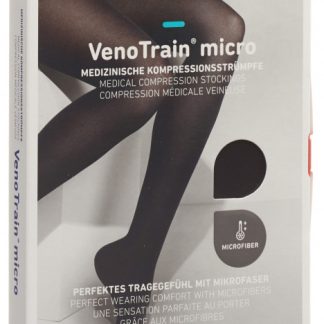 VENOTRAIN MICRO A-D KKL2 XL plus/long geschlossene Fussspitze schwarz 1 Paar