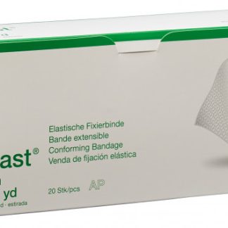 Mollelast Elastische Fixierbinde 6cmx4m weiss 20 Stk