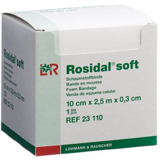 Rosidal soft Schaumstoffbinde 2.5mx10cmx0.3cm