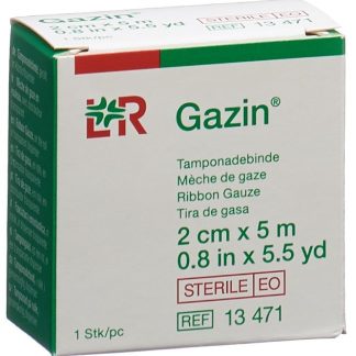 Gazin Tamponadebinden 2cmx5m steril x 15Stk