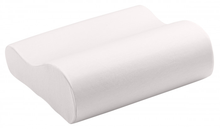 Elsa Reise-Nackenkissen 33x11cm inklusiv Veloursbezug hellblau