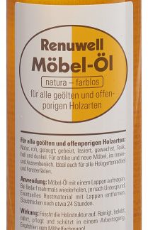 Renuwell Möbel Öl farblos Fl 500 ml