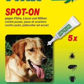 Vinx Bio Spot On Tropfen mit Neem Hund 5 x 1 ml