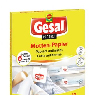 Gesal PROTECT Motten-Papier 12 Stk