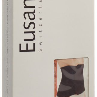 Eusana Nierenwärmer mit Velcroverschluss S schwarz