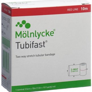 Tubifast Schlauchbandage 3.5cmx10m rot