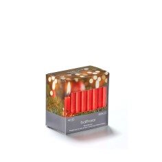 Balthasar Boutique Baumkerzen 01 rot 40 Stk