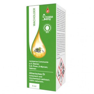 Aromasan Wacholder Beeren Äth/Öl in Schachtel Bio 5 ml