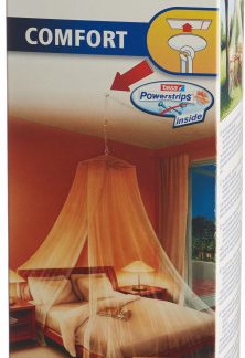 Tesa Comfort Fliegengitter Moskitonetz mit Deckenhaken