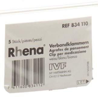 Rhena Verbandklammern weiss 5 Stk