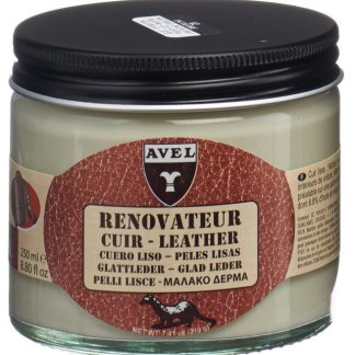 Avel Leder Auffrischungscreme farblos Topf 250 ml