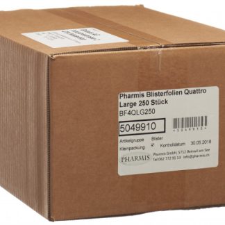 PHARMIS Blisterfolien Quattro Large 250 Stk