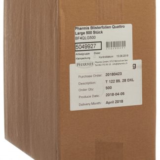 PHARMIS Blisterfolien Quattro Large 500 Stk