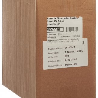 Pharmis Blisterfolien Quattro Small 500 Stk