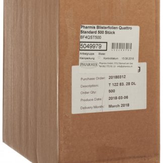 PHARMIS Blisterfolien Quattro Standard 500 Stk