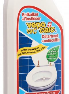 Vepocalc WC-Entkalker+Rostlöser höchst-wirksam 750 ml