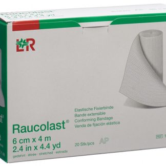 Raucolast elastische Fixierbinde 6cmx4m 20 Stk x 13Stk
