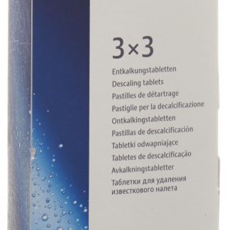 Jura Entkalkungstabletten Packung für 3 Entkalkungen