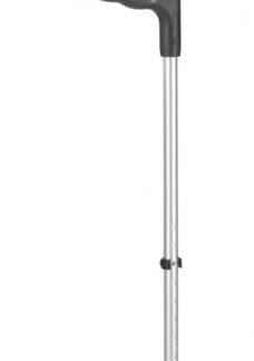 Ossenberg Krücke alu/schwarz Hartgriff 140kg 1 Paar