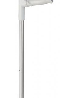 Ossenberg Krücke alu/grau Orthogriff 140kg 1 Paar