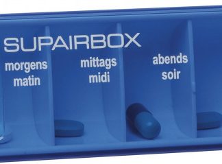 Supairbox Tagesbox deutsch/französisch pastellblau