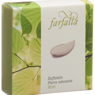 farfalla Duftstein Blatt Unterseite glasiert