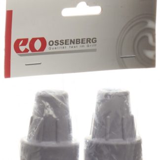 Ossenberg Krückenkapsel Pivoflex 16mm grau 1 Paar