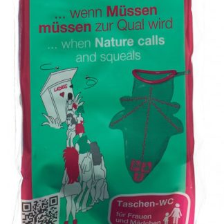 LADYBAG Taschen-WC für Frauen 700ml Einmalge