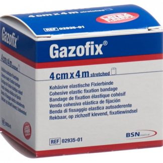 Gazofix kohäsive Fixierbinde 4cmx4m hautfarben latexfrei