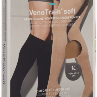 VENOTRAIN SOFT A-D KKL2 L normal/short geschlossene Fussspitze caramel 1 Paar