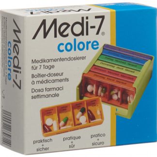 Medi-7 Medikamentendosierer 7 Tage deutsch/französisch/italienisch colore