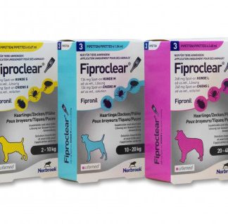 Fiproclear Spot-on Hunde Lös L ad us. vet. 3 x 2.68 ml