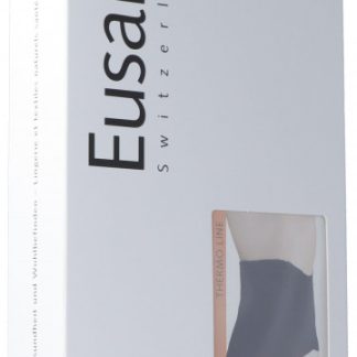 Eusana Nierenwärmer anatomisch Seide/Wolle L schwarz