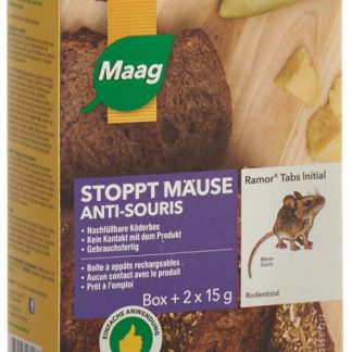 Ramor Rodentizid Tabs Initial = Köderbox 2 x 15 g